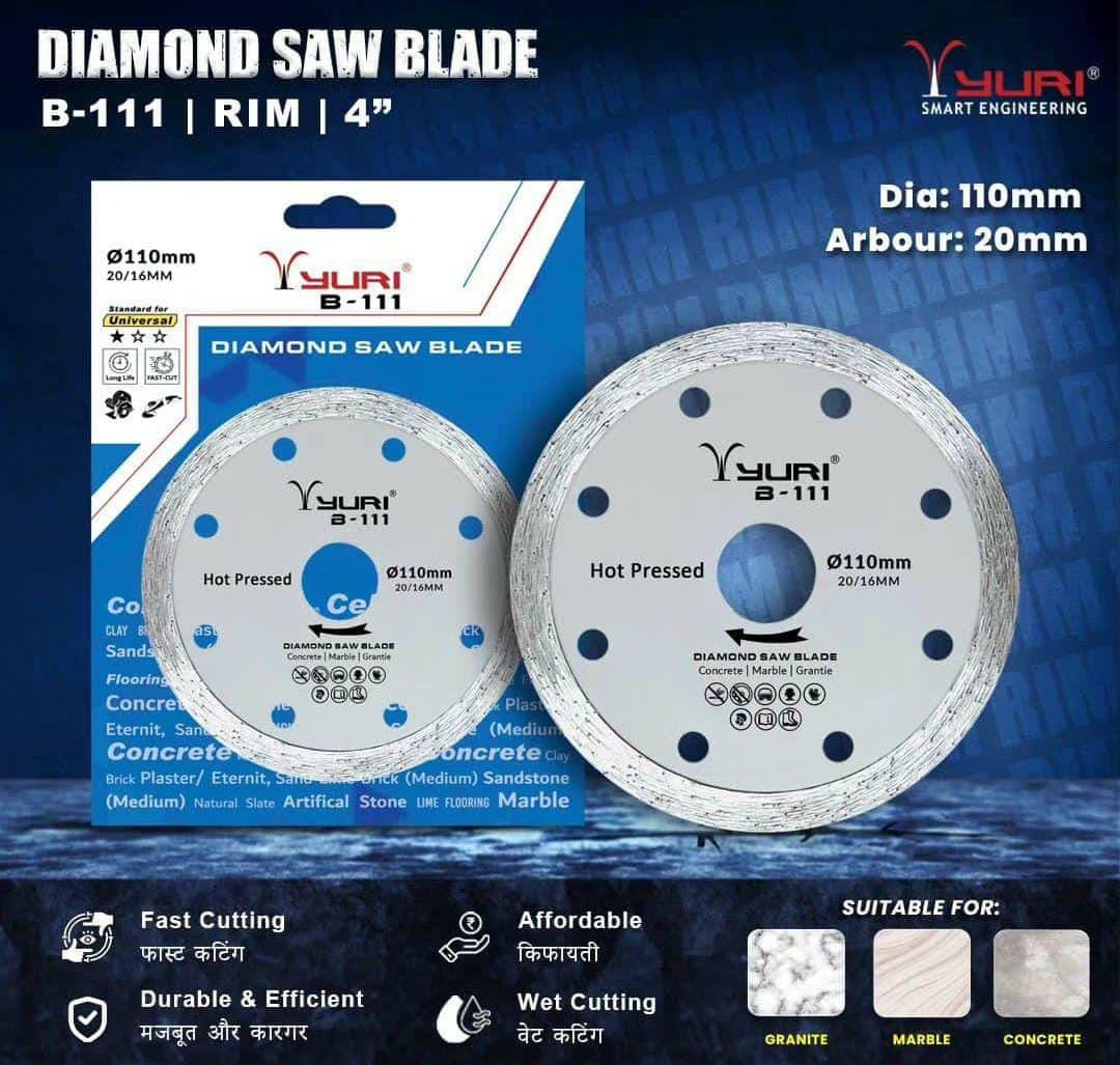 DIAMOND SAW BLADE YURI B-111
